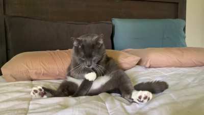 If I’m going to wash, I’m going to be comfortable…