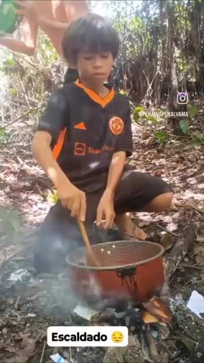 Idiot kid