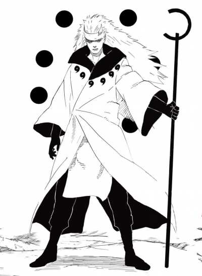 Animation manga-panel" Madara Uchiha TT Jinchuriki" (updated)