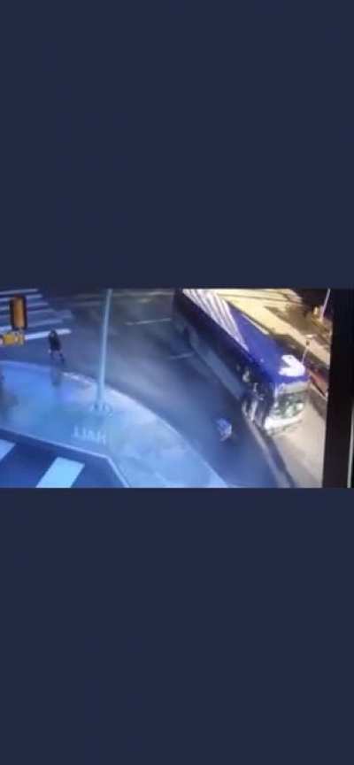 Pedestrian collision involving ETS 109st &amp;amp; Jasper Ave. Condition of injured pedestrian unknown