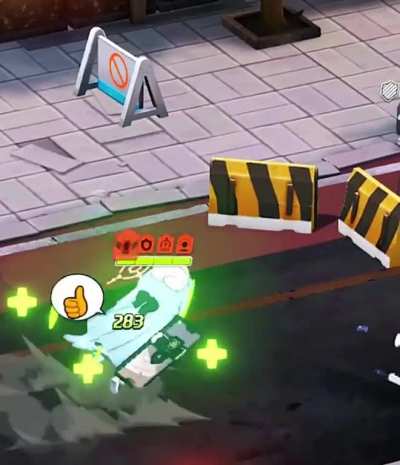 Mine's skill animation is 🔥 (@arisu_archive)