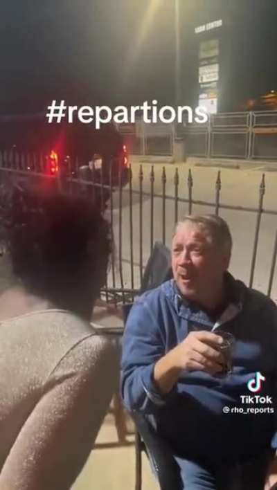 [E-protesting] "This is for the fact that you're a white man and I'm a black woman and I have less privilege than you"