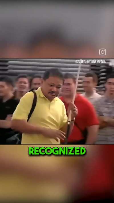 He's just chillin. 
