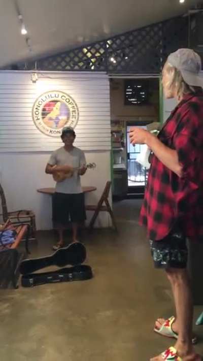 Guy playing 