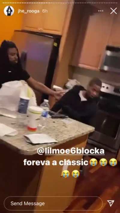 Bro look dead