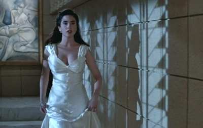 Jennifer Connelly's hour glass figure and wobbly cleavage
