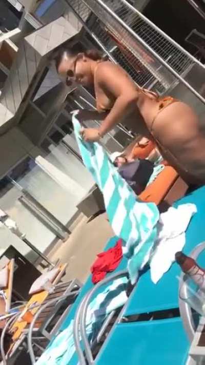 "That ass though"