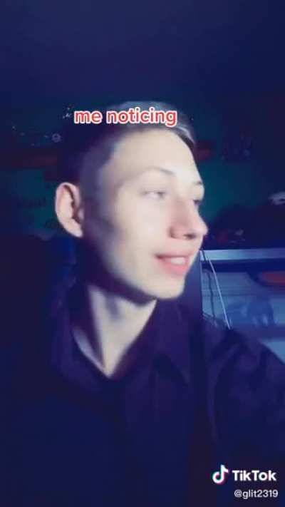 When he tell you 