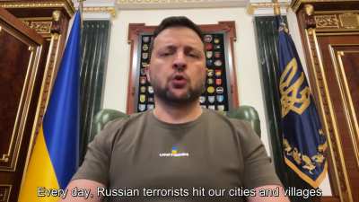 "Sanctions are not enough. There will be more. There will be more of our own, Ukrainian actions against the terrorist state." - President Zelenskyy's address, 26th September 2023