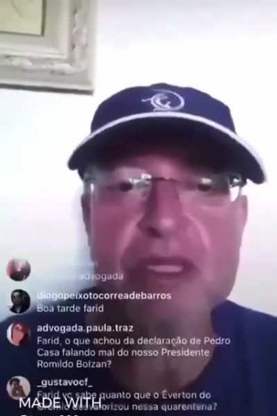 O jornalista que prometeu que n&atilde;o cairia em nenhuma pegadinha durante sua live