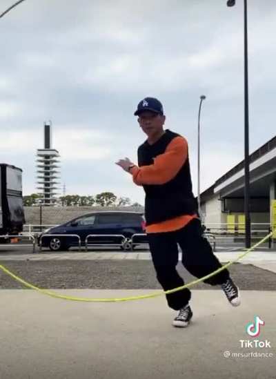 It&rsquo;s the casual footwork for me