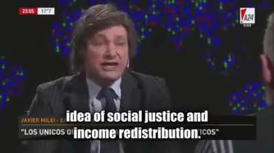 Javier Milei explaining how statist parasites ruin everything