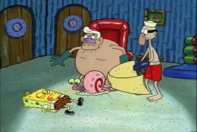 "You don't even remember breakfast, you old coot." (Mermaid Man and Barnacle Boy II)