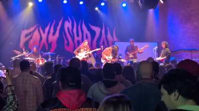 If y'all end up catching Foxy Shazam on their current headlining tour, DO NOT MISS MOONDOUGH, THEY'RE FANTASTIC. Show up early!