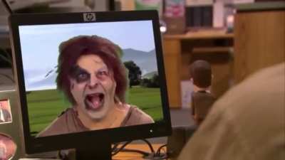 Scaring people is a joke, Jim