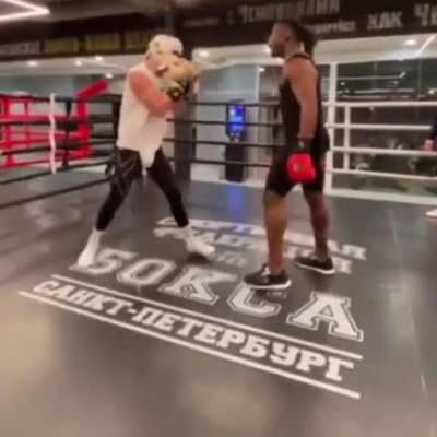 Acting Tough During Sparring