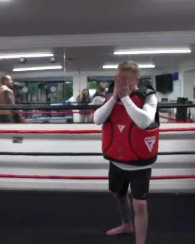 Just a little punch!