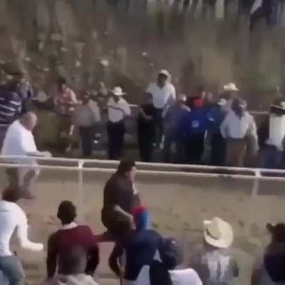 Just another day at the Derby