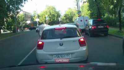 When someone confronts you, it's usually best to just run them over