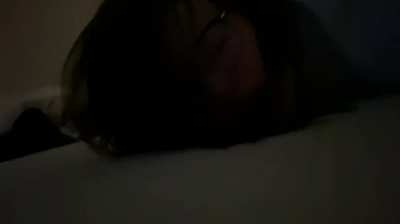 I love when he makes me take all of his fat cock
