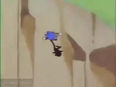 Fast blue hedgehog