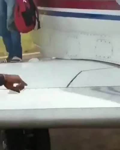 Lucky he got caught