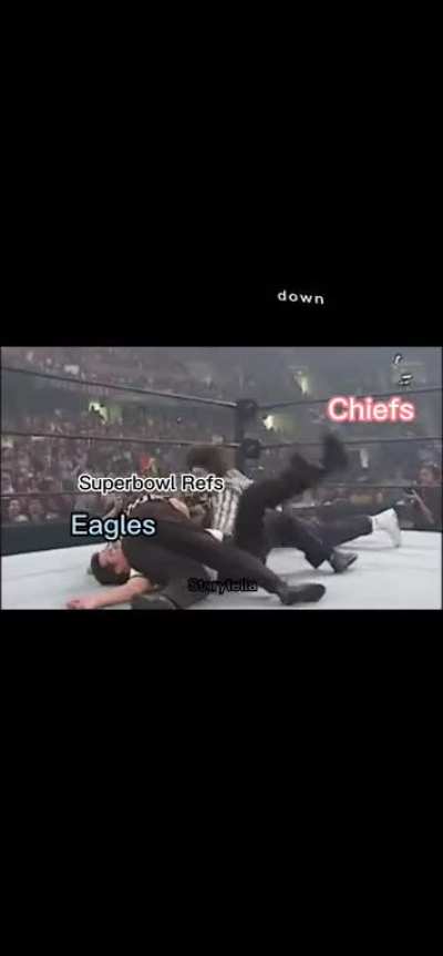 The Refs understood the Assignment at the Superbowl 🏈