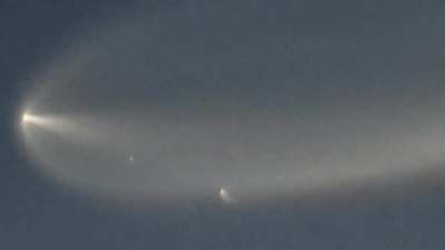 Rocket Launch from Vandenberg Space Force Base