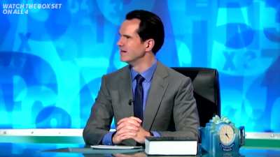 British comedian Sean Lock just having some "water" on a game show