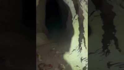 A cave used by pkk terrorists was secured in the Operation Claw-Lock region in northern Iraq. A large number of weapons, ammunition and survival supplies were also seized.