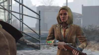 I think my character has a hearing problem&hellip;