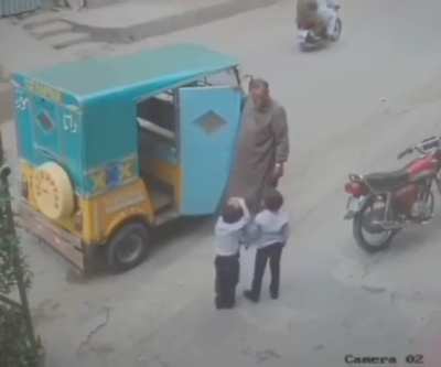 To Safely Drop The Kids Off For School...