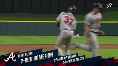 [Highlight] [Highlight] Matt Olson unties the game with an opposite field 2-run homer.