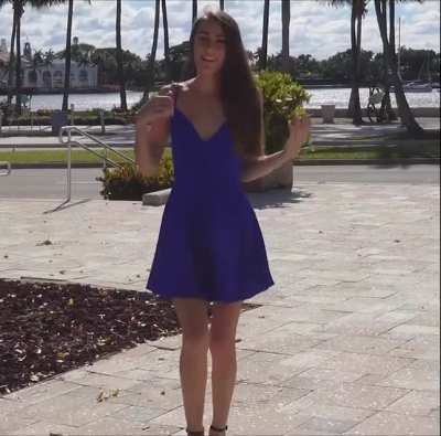 In public