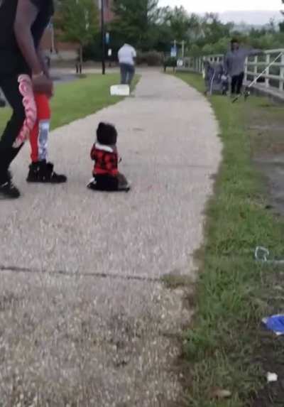 Aww, first steps