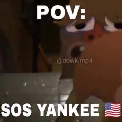 Yankee be like