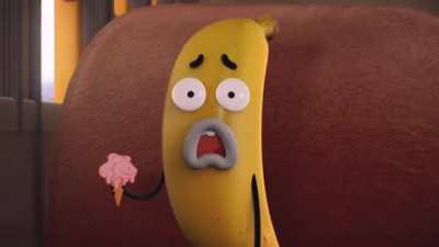 La banana q vio
