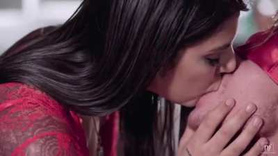 Romantic Kissing and Teasing