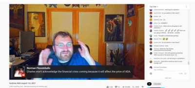 Charles Hoskinson, creator of C4rd4no: "Of COURSE there's a crisis coming."