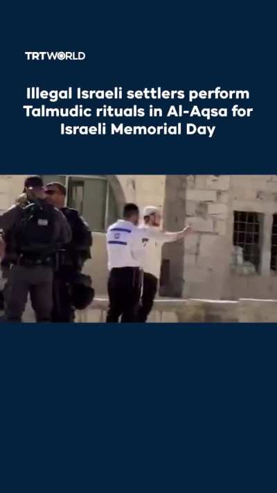 Illegal Zionist settlers broke into Al-Aqsa Mosque in occupied Jerusalem and performed Talmudic rituals as part of the so-called Memorial Day activities. Many Muslims around the world see this as a deliberate provocation against religious sentiments as Al