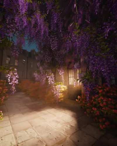 Relax in the garden [OC]