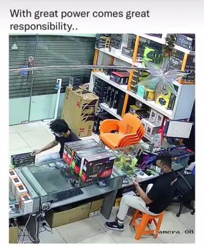 With great power comes great responsibility&hellip;