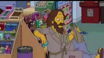 Jebus in Simpsons!!?!?!?!!?!