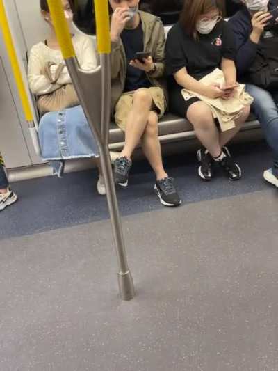11-12 yo kid sitting next to me clearly has severe eye problems and has to look at his phone very close. Grown couple sitting across us kept making fun of him VERY obviously.