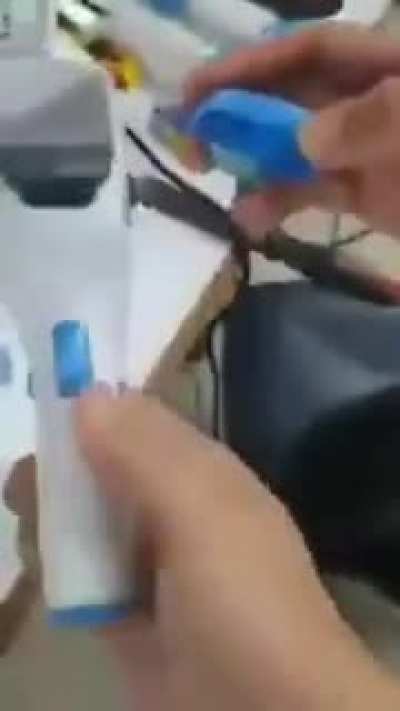 Fake ThermoScan from china that will never exceed 37C