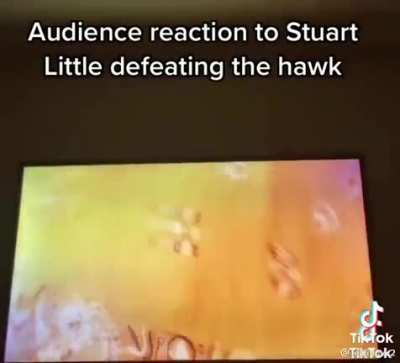 The audience reaction to Stuart Little was insane!