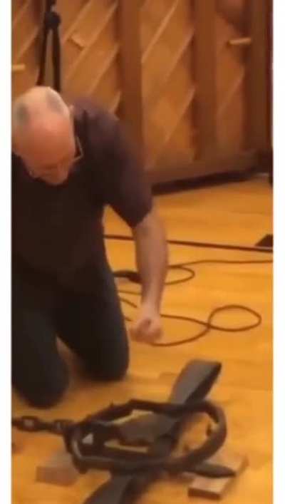 Those reflexes!