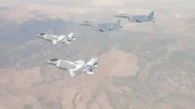 Video of new f35 aggressor camo [video]