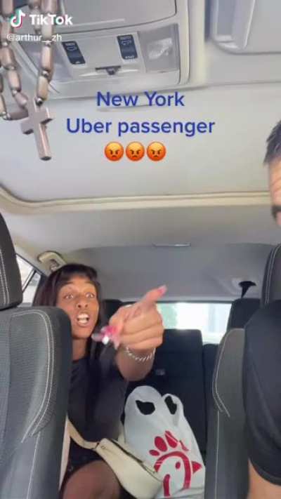 *UPDATE in a recent post the driver said Uber just blocked him after her complaint and now he can&rsquo;t work #fuckuber