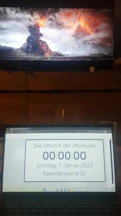 Starting the second BlueRay (extended of course) at 22:31:50. Happy New Year from the Westfold!